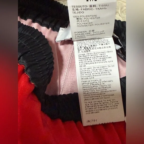 NWT MSGM x Lorenza Longhi Cat Print Pants - Size 4 - Picture 4 of 8